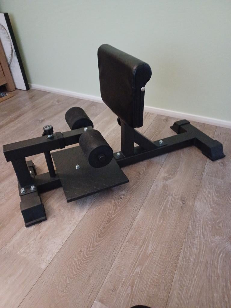 Benen trainer, sissy squat, zwart, Ophalen, Buik, Krachtstation