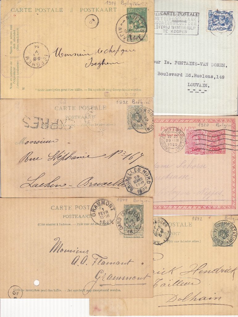 briefkaarten Belgie, Ophalen of Verzenden, Briefkaart