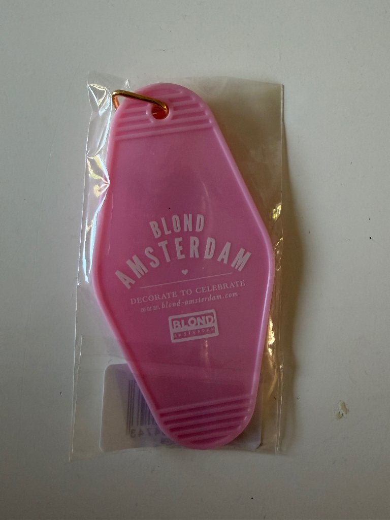 Blond Amsterdam sleutelhanger 25 jaar nieuw speciale editie, Kunststof, Overige typen, Nieuw, Ophalen of Verzenden