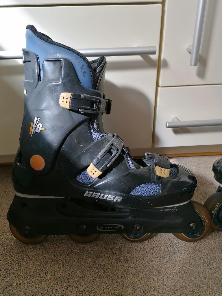 Bauer skeelers met 4 wielen, mt. 43, Ophalen, Gebruikt, Bauer, Dames