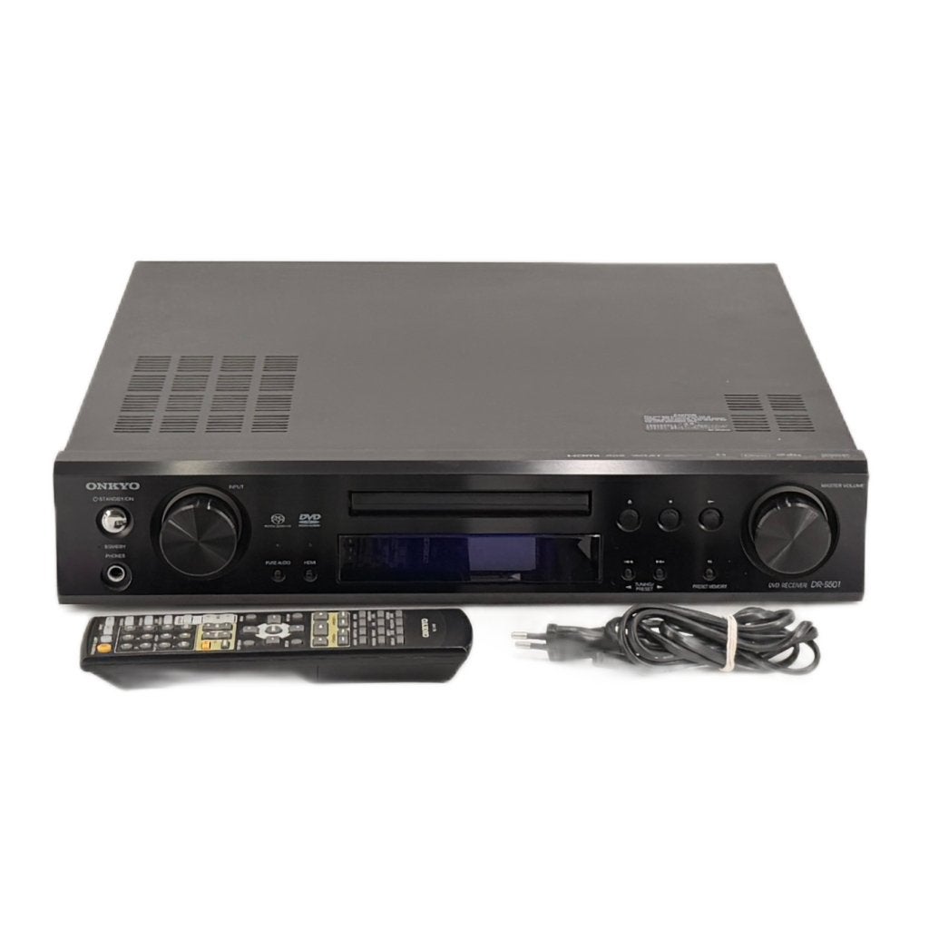Onkyo DVD-receiver DR-S501 met afstandsbediening, Onkyo, Zo goed als nieuw, Support@onkyo.com, 2-1 Nisshin-cho, Neyagawa-shi
Osaka 572-8540
Japan