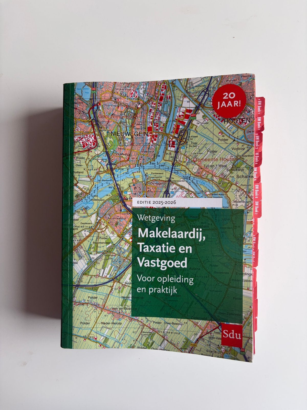 Wetgeving Makerlaardij, Taxatie en Vastgoed 2025/2026, Ophalen of Verzenden, Beta, Zo goed als nieuw, HBO