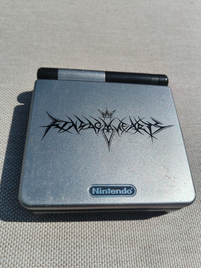 Nintendo Game Boy Advance SP console Kingdom Hearts edition, Ophalen of Verzenden, Gebruikt, Game Boy Advance SP