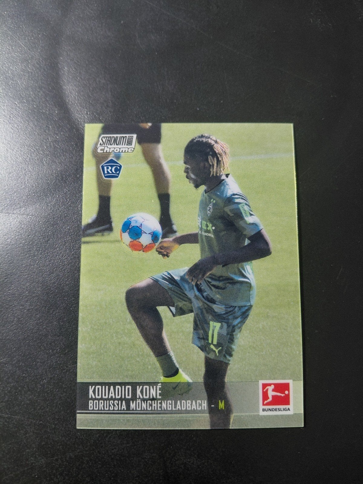 Kouadio kone ROOKIE (mönchengladbach/as roma) topps chrome, Ophalen of Verzenden, Nieuw, Buitenlandse clubs, Spelerskaart