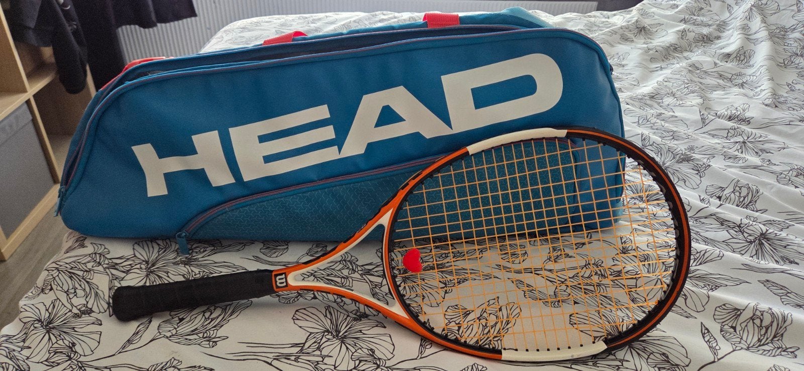 Wilson Hammer 26 tennisracket met Head tennistas, Ophalen, Gebruikt, Racket, Wilson