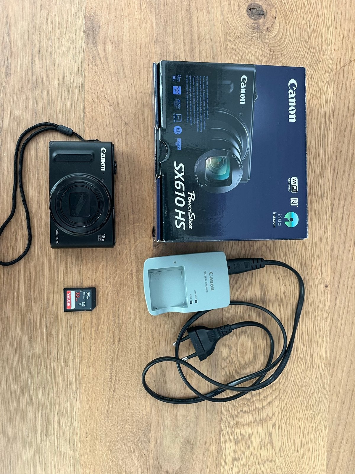 Canon PowerShot SX610 HS Compact Camera, Audio, Tv en Foto, Fotocamera's Digitaal, Canon, Compact, Zo goed als nieuw, 8 keer of meer