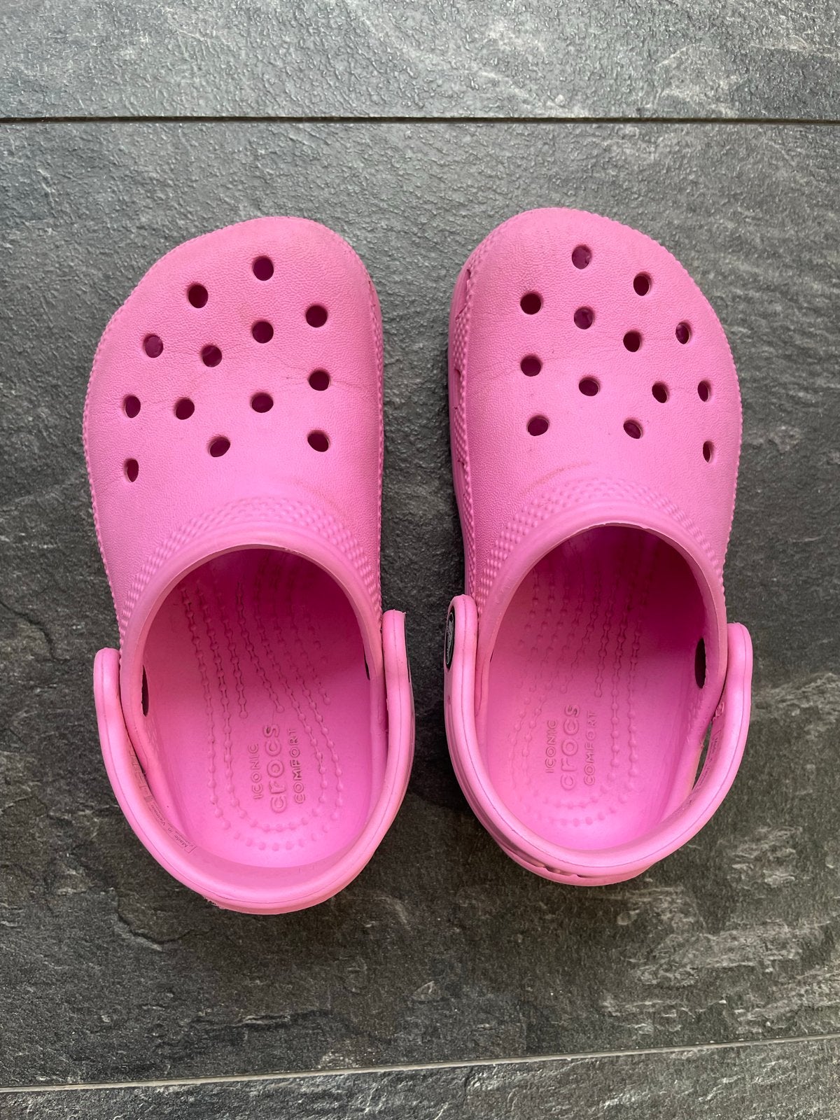 Roze Crocs voor kinderen - Maat 25-26, Ophalen of Verzenden, Gebruikt, Jongen of Meisje, Schoenen