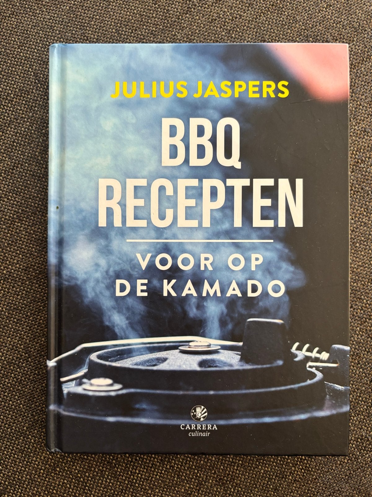 BBQ Recepten voor op de Kamado - Julius Jaspers, Ophalen of Verzenden, Zo goed als nieuw, Overige gebieden, Hoofdgerechten