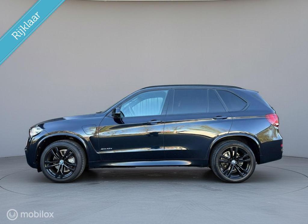BMW X5 xDrive40e High Executive M-Sport Xenon Cruise NL Auto, Auto's, Gebruikt, 4 cilinders, Alcantara, Zwart