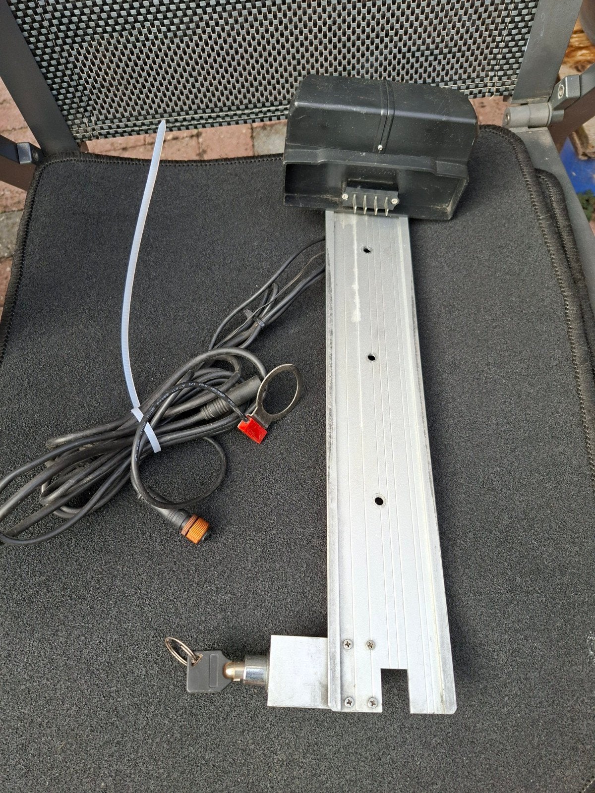 Gazelle orange accu slede met controller, Ophalen of Verzenden, Gebruikt