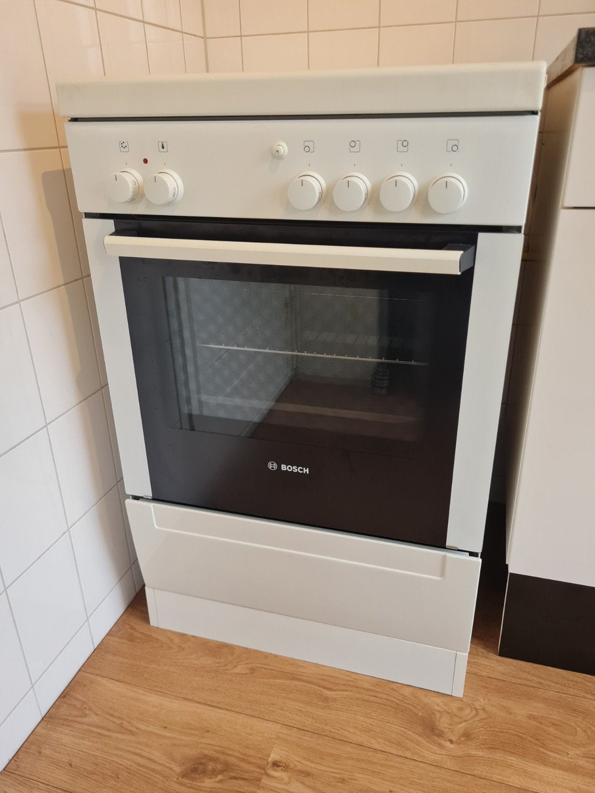 Bosch gasfornuis met oven, Ophalen, Gebruikt, 4 kookzones, Gas