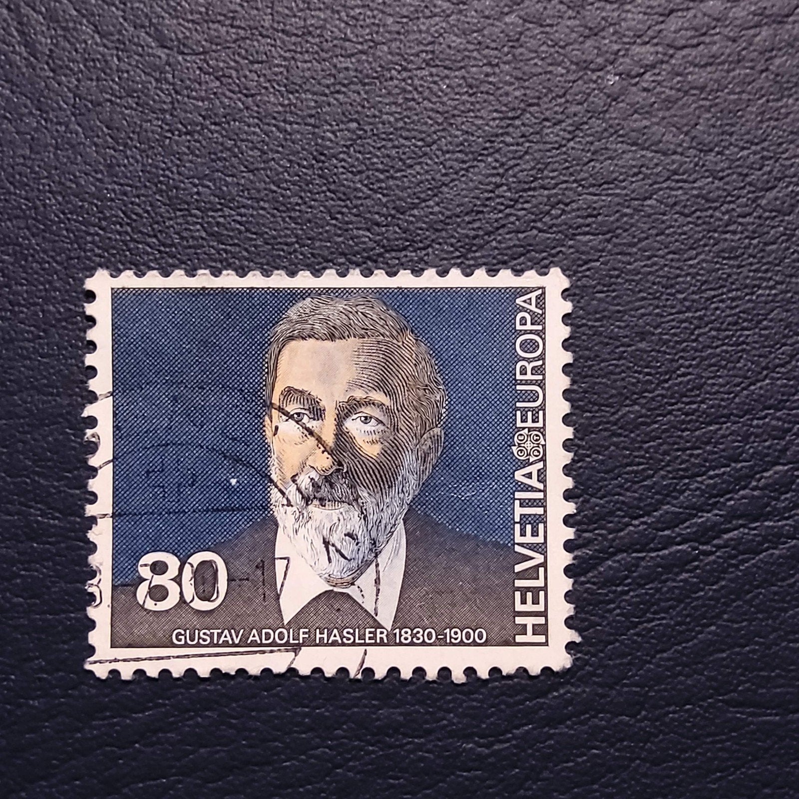 Zwitserland    Europa 1989 - Gustav Hasler & Johann K, Postzegels en Munten, Ophalen of Verzenden