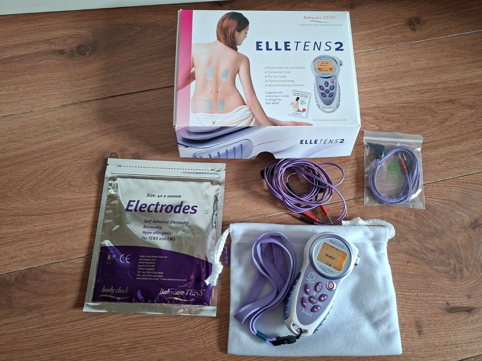 Elle TENS 2 - Pijnverlichting tijdens bevalling, Ophalen of Verzenden, Zo goed als nieuw, Overige typen