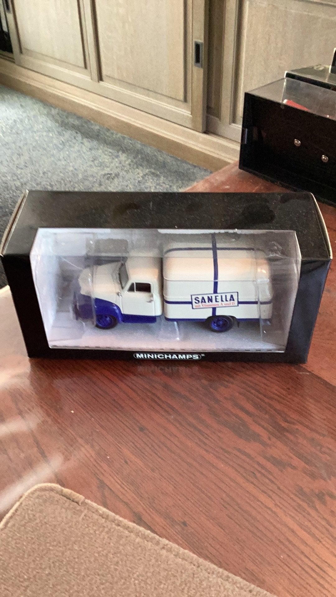 Opel Blitz 1,75 ‘t bakwagen 1:43 minichamps, Ophalen of Verzenden, Nieuw, Bus of Vrachtwagen, MiniChamps