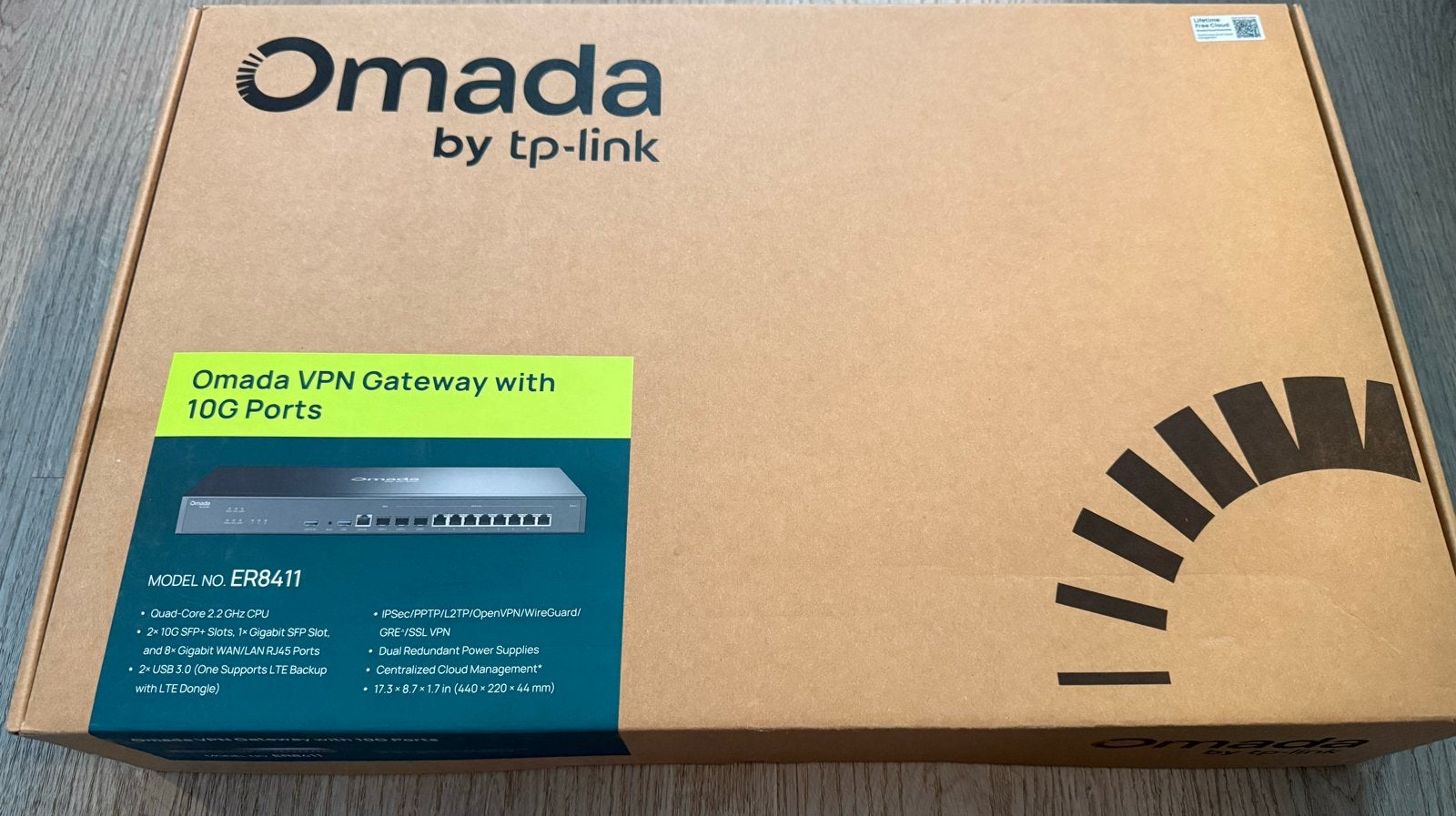 TP-Link Omada ER8411 VPN Gateway Router - Nieuw in doos, Computers en Software, Ophalen of Verzenden, Nieuw, Router