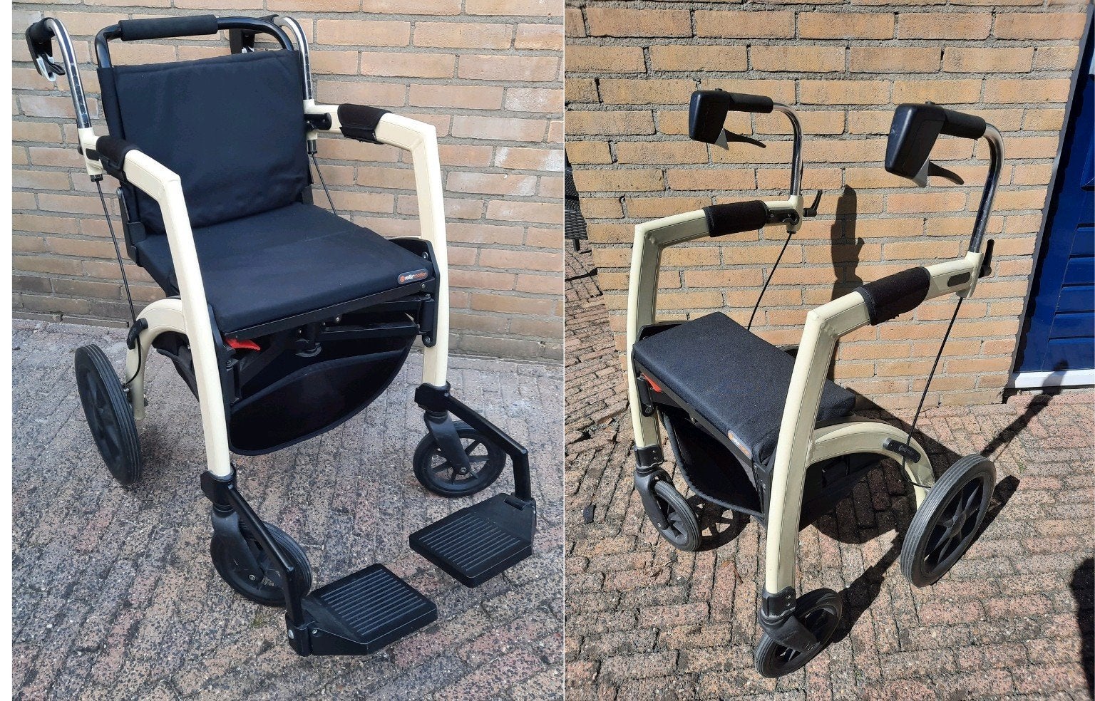 ROLLZ MOTION Rollator en Rolstoel in één, Diversen, Ophalen, Opvouwbaar, Gebruikt