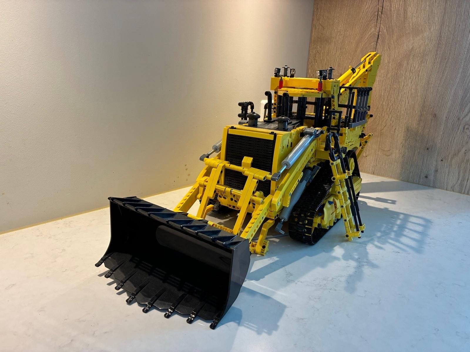 Mould King 17023 Graafmachine met afstandsbediening, Ophalen of Verzenden, Zo goed als nieuw, Overige merken