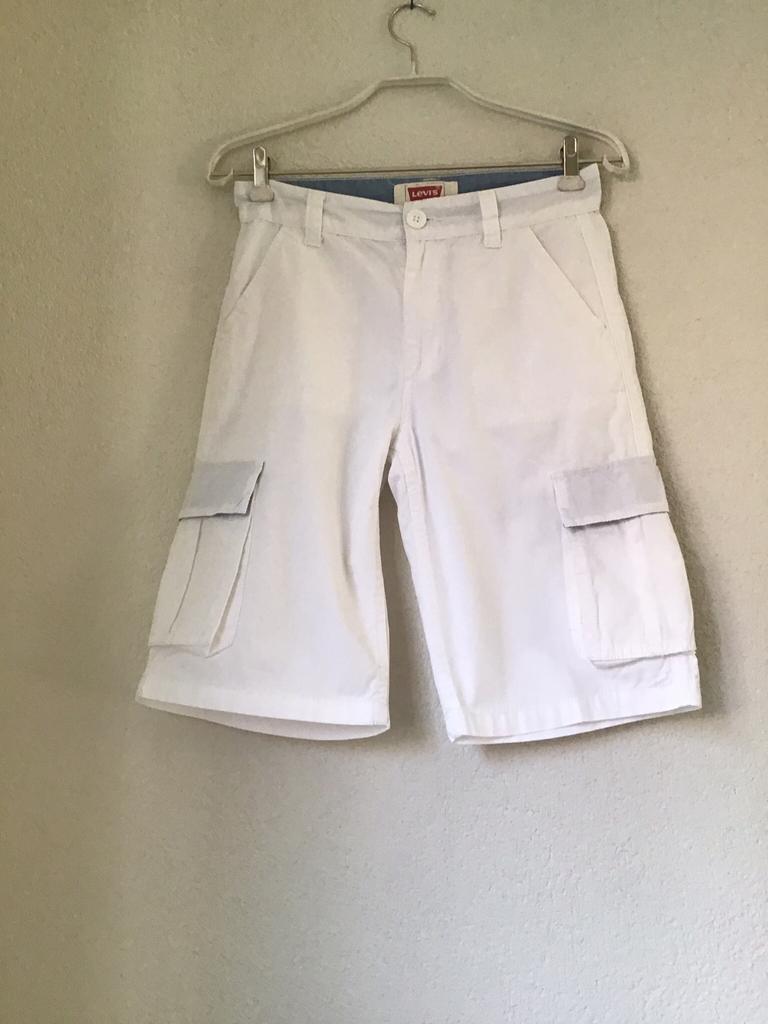 Levi’s Broek wit maat W27, Ophalen of Verzenden, Zo goed als nieuw, Maat 46 (S) of kleiner, Wit