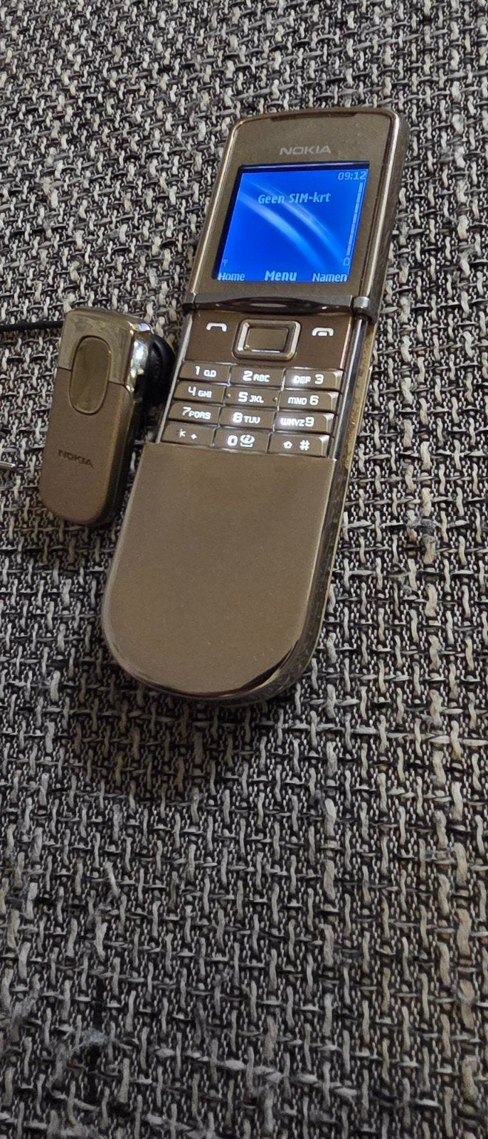 Nokia 8800 Sirocco Gold (Luxe )Vaste prijs, Ophalen, Schuifmodel, Touchscreen, Zo goed als nieuw