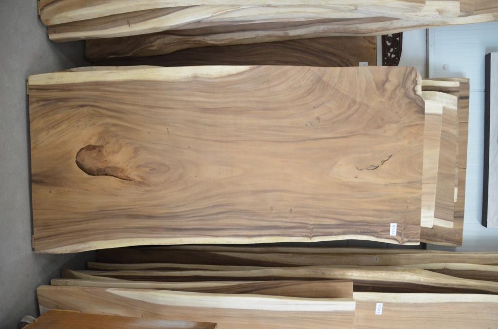 Boomstamtafel 220 cm suar -BT 218 – 2,2 meter boomstamtafel, Verzenden, Nieuw, Hout