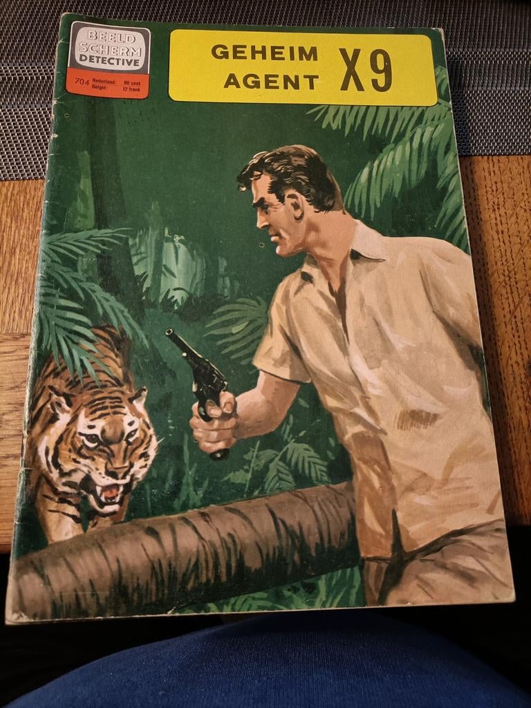 Geheim Agent X9 - Beeldverhaal Detective, Boeken, Detectives, Gelezen, Ophalen of Verzenden
