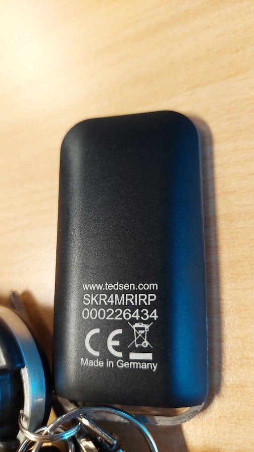Tedsen SKR4MRIRPN 4-kanaals IRP handzender, Overige kleuren, Minder dan 100 cm, Ophalen of Verzenden, Zo goed als nieuw