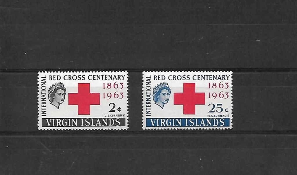 Virgin Island  Michel nr. 137-38  Postfris, Ophalen, Postfris, Overige thema's