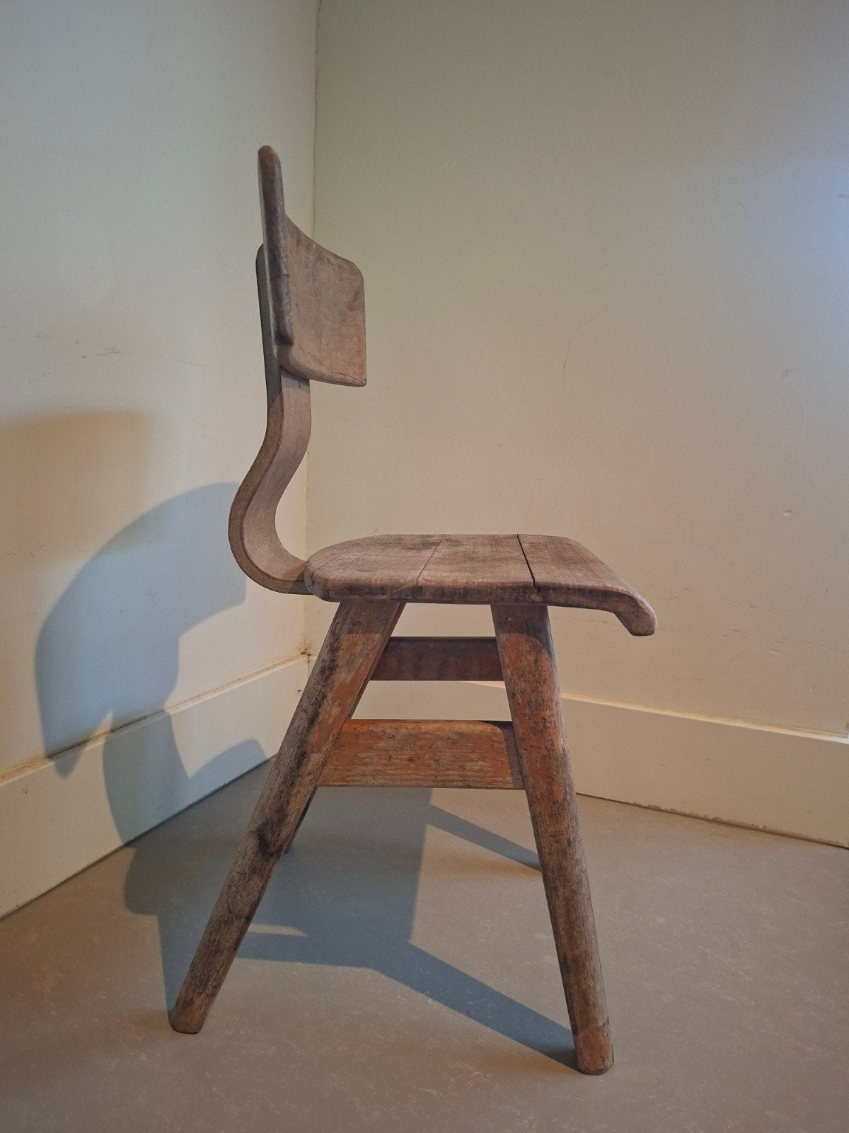 kinderstoeltje hout, Ophalen, Gebruikt, 60 tot 90 cm, 1 kruk