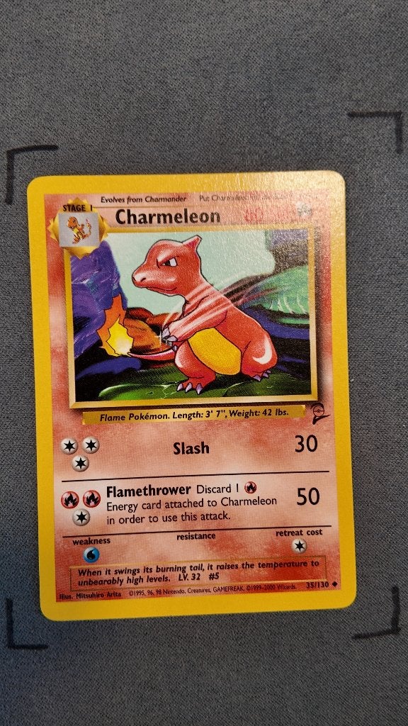 Charmeleon 1 35 Base Set 2 | Pokemon kaart, Ophalen, Zo goed als nieuw, Losse kaart