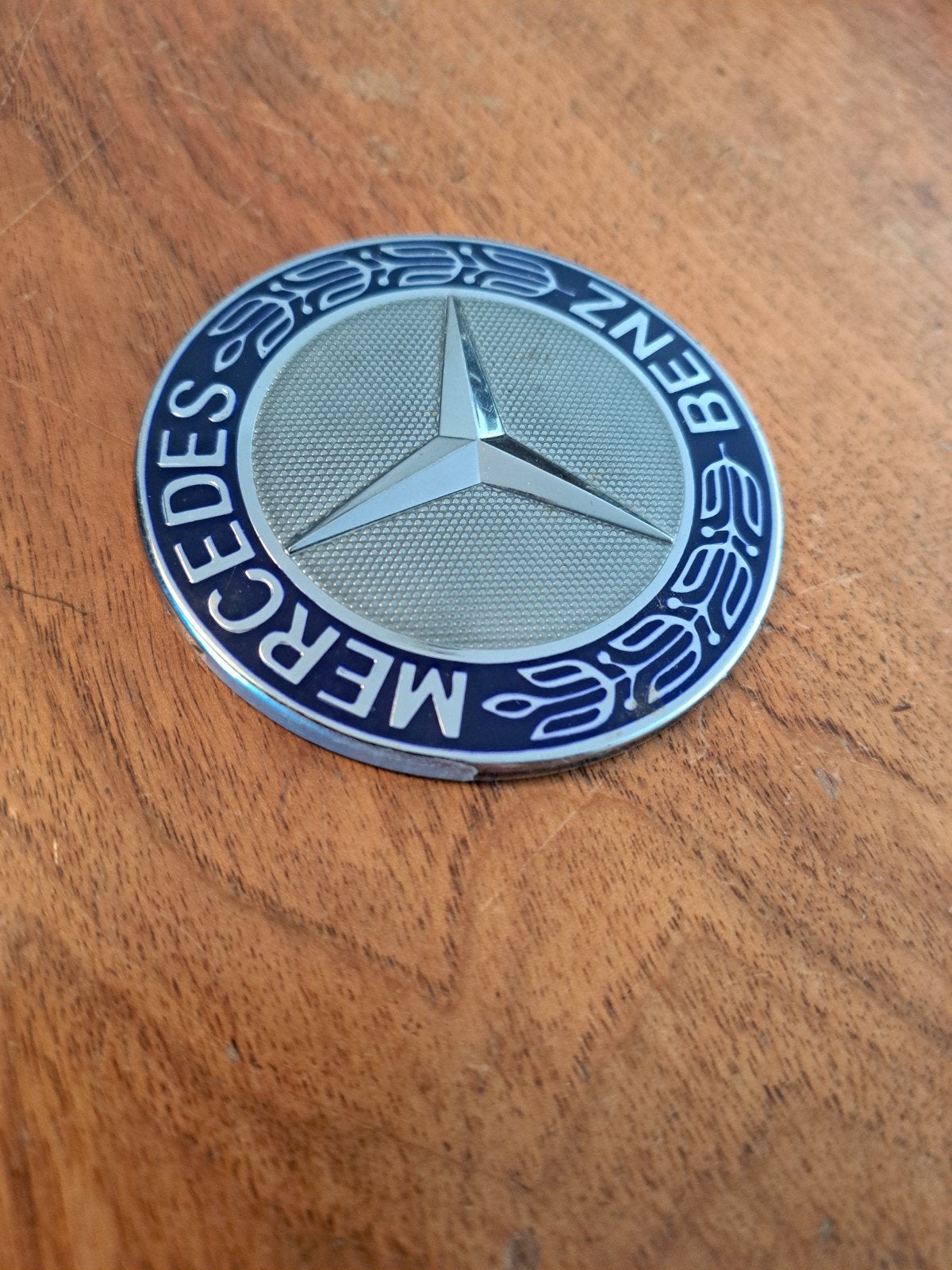 Mercedes-Benz Ster Logo Embleem, Ophalen of Verzenden, Gebruikt, Mercedes-Benz