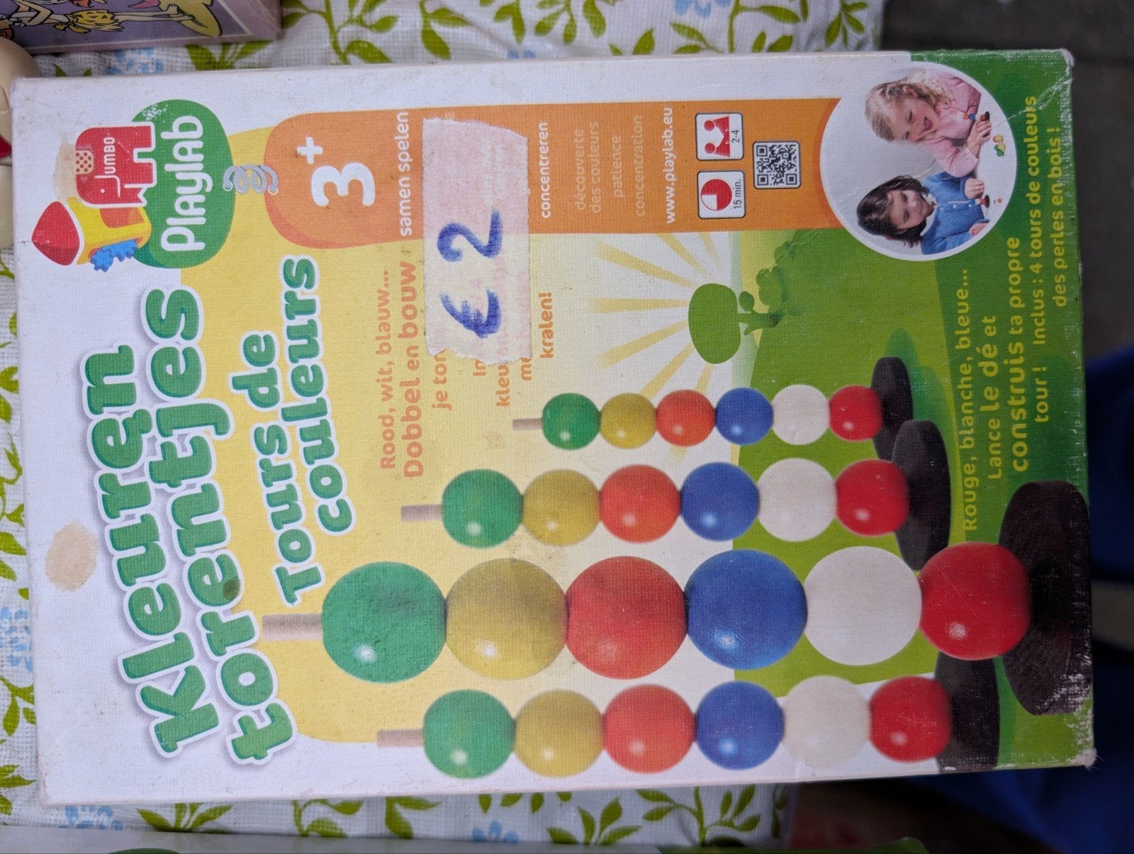 Jumbo Playlab Kleuren Torentjes - Educatief Spel, Ophalen, Gebruikt, Bouwen