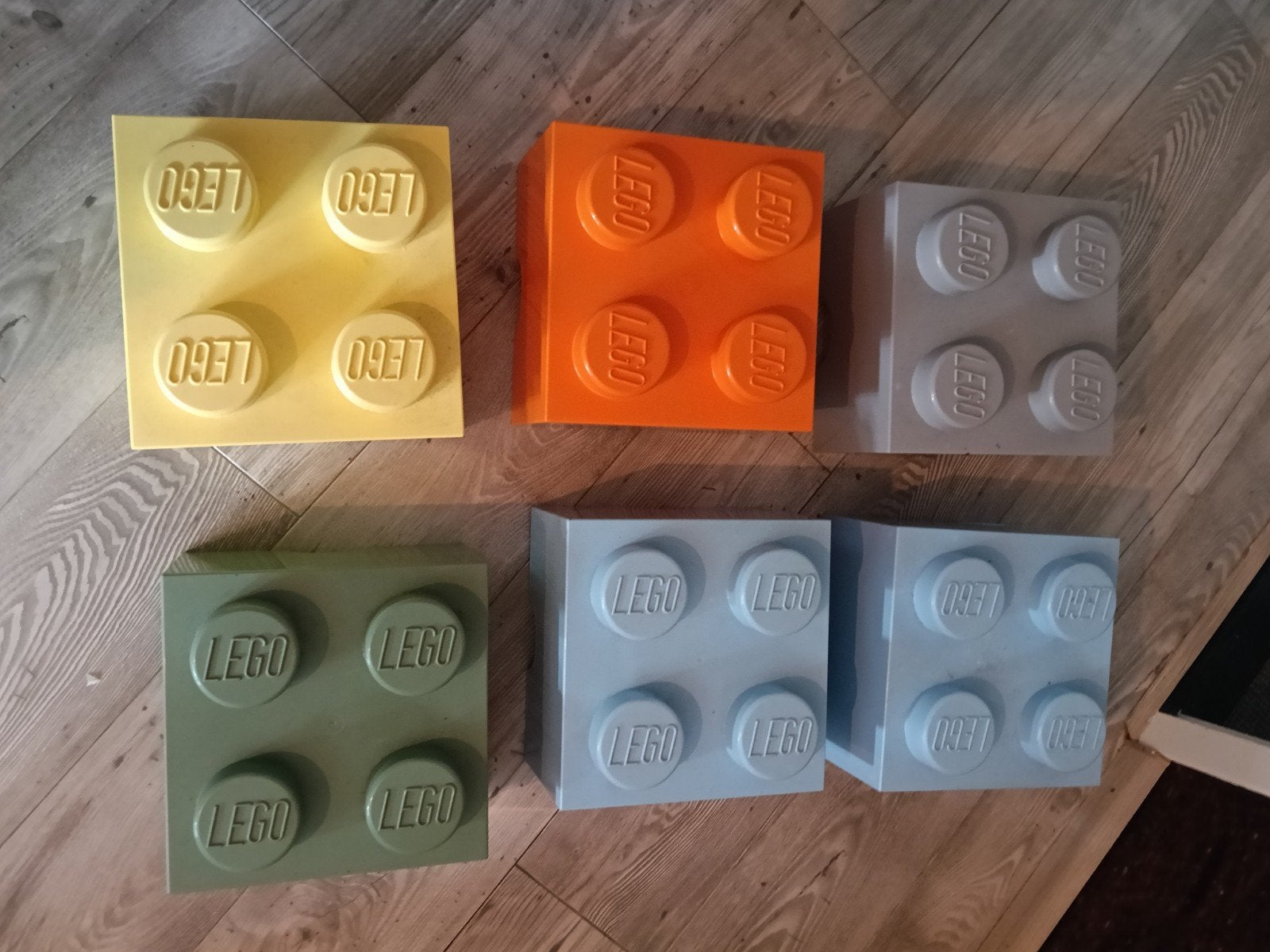 LEGO opbergdozen - diverse kleuren, Ophalen of Verzenden, Gebruikt, Overige typen, Lego