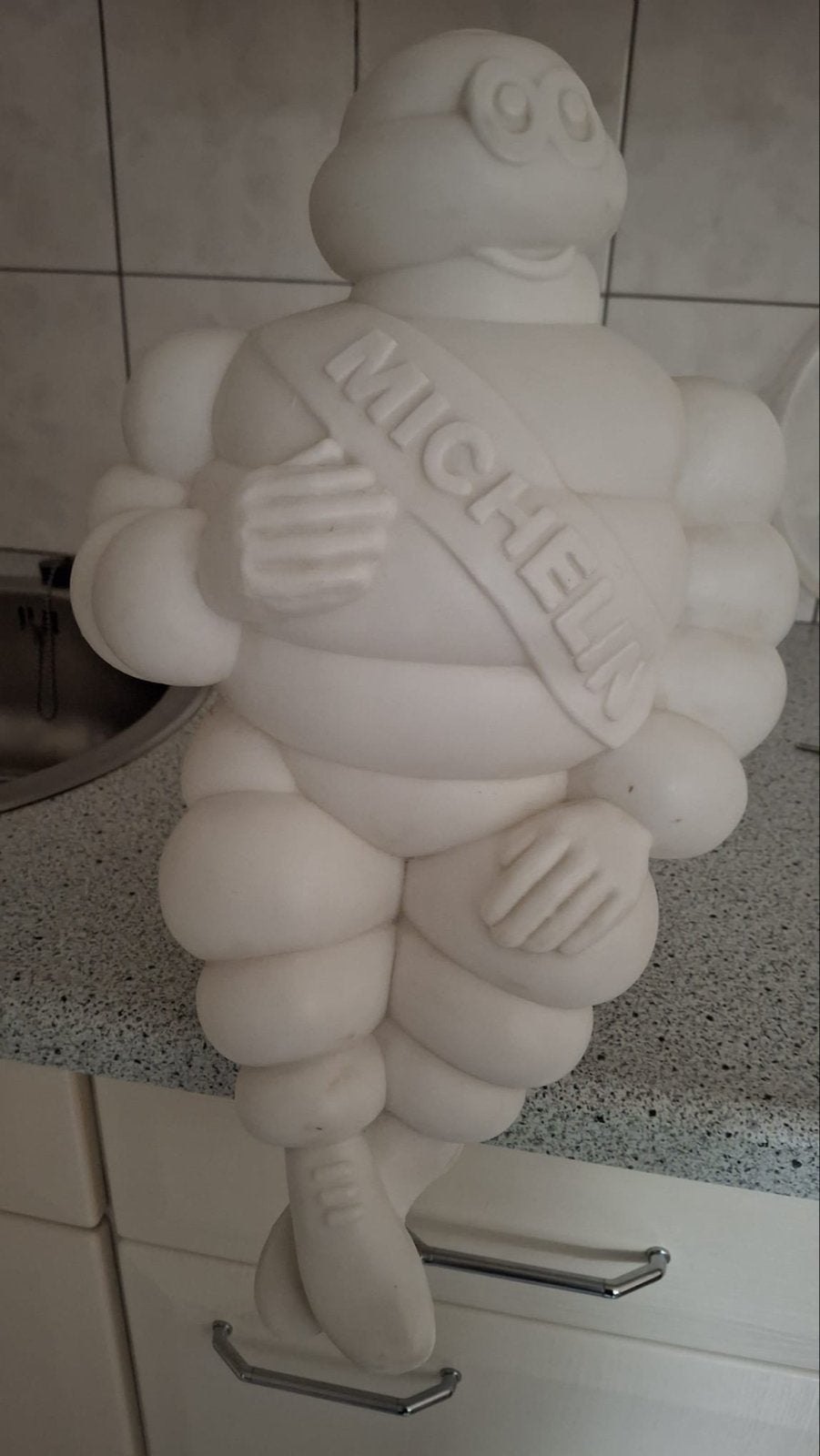 Michelin Bibendum beeldje - Vintage vrachtwagen mascotte, Verzamelen, Ophalen, Nieuw, Auto's