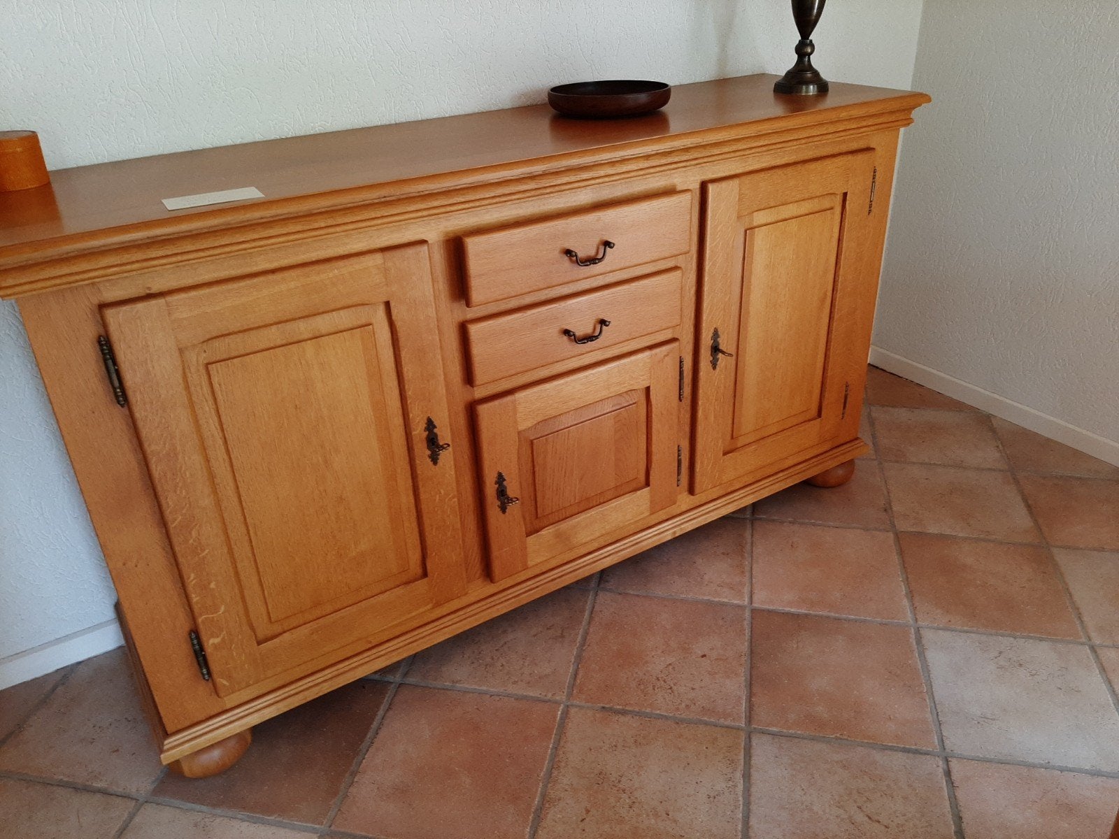 Complete Woonkamer Inrichting: Eiken & Leer, Ophalen