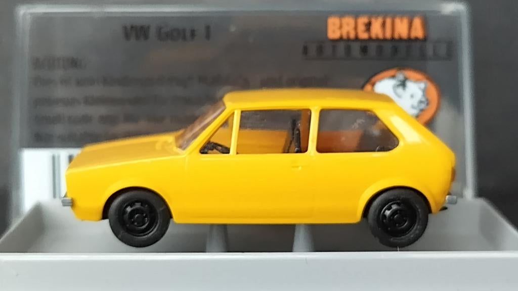 Volkswagen VW Golf mk1 1:87 H0 Brekina Pol, Hobby en Vrije tijd, Modelauto's | 1:87, Auto, Info@brekina.de, Brekina, Brekina gmbh