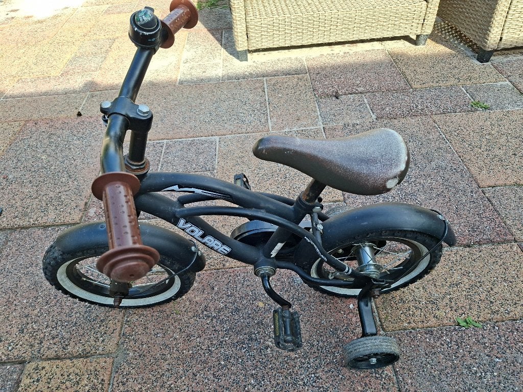 Volare kinderfiets 12 inch, Ophalen, Gebruikt, Minder dan 16 inch, Zijwieltjes