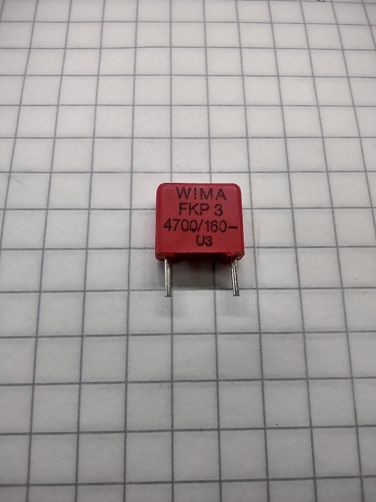 Condensator Wima FKP3 4,7nF 160V, Ophalen of Verzenden, Nieuw