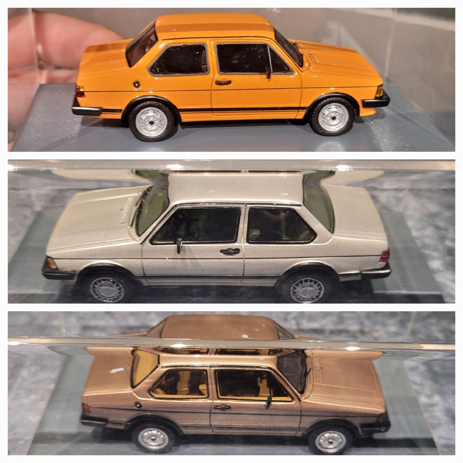 3x Volkswagen Jetta Mk1 Neo 1/43, Hobby en Vrije tijd, Modelauto's | 1:43, Ophalen of Verzenden, Gebruikt, Auto, Overige merken