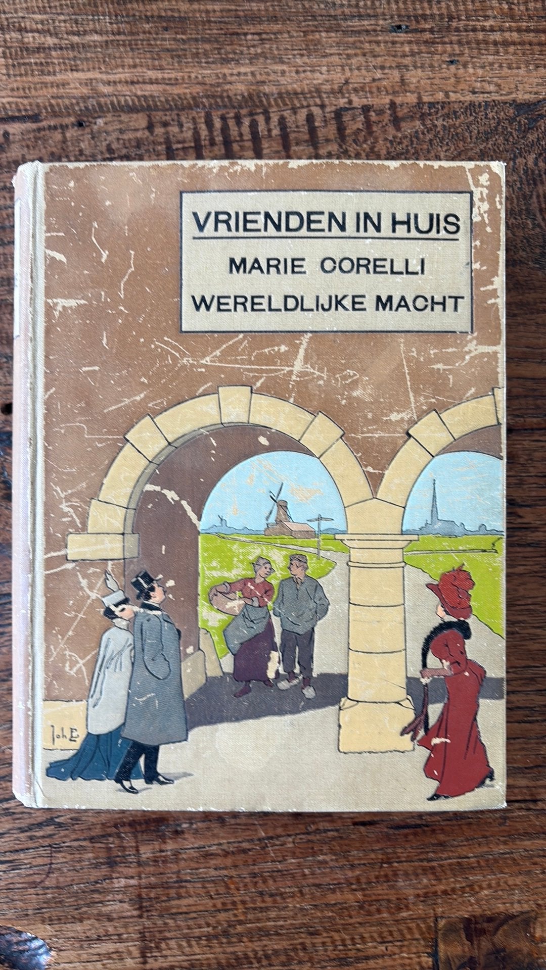 Wereldlijke Macht - Vrienden in Huis - Marie Corelli ca 1900, Antiek en Kunst, Ophalen of Verzenden