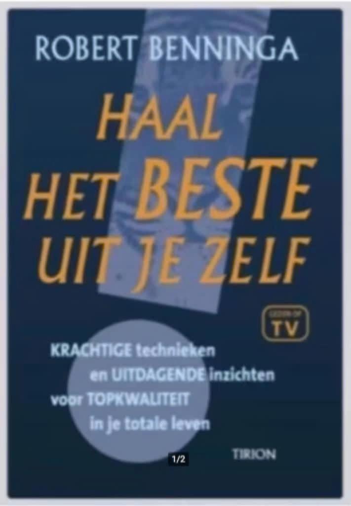 Haal het beste uit jezelf, Ophalen of Verzenden, Zo goed als nieuw