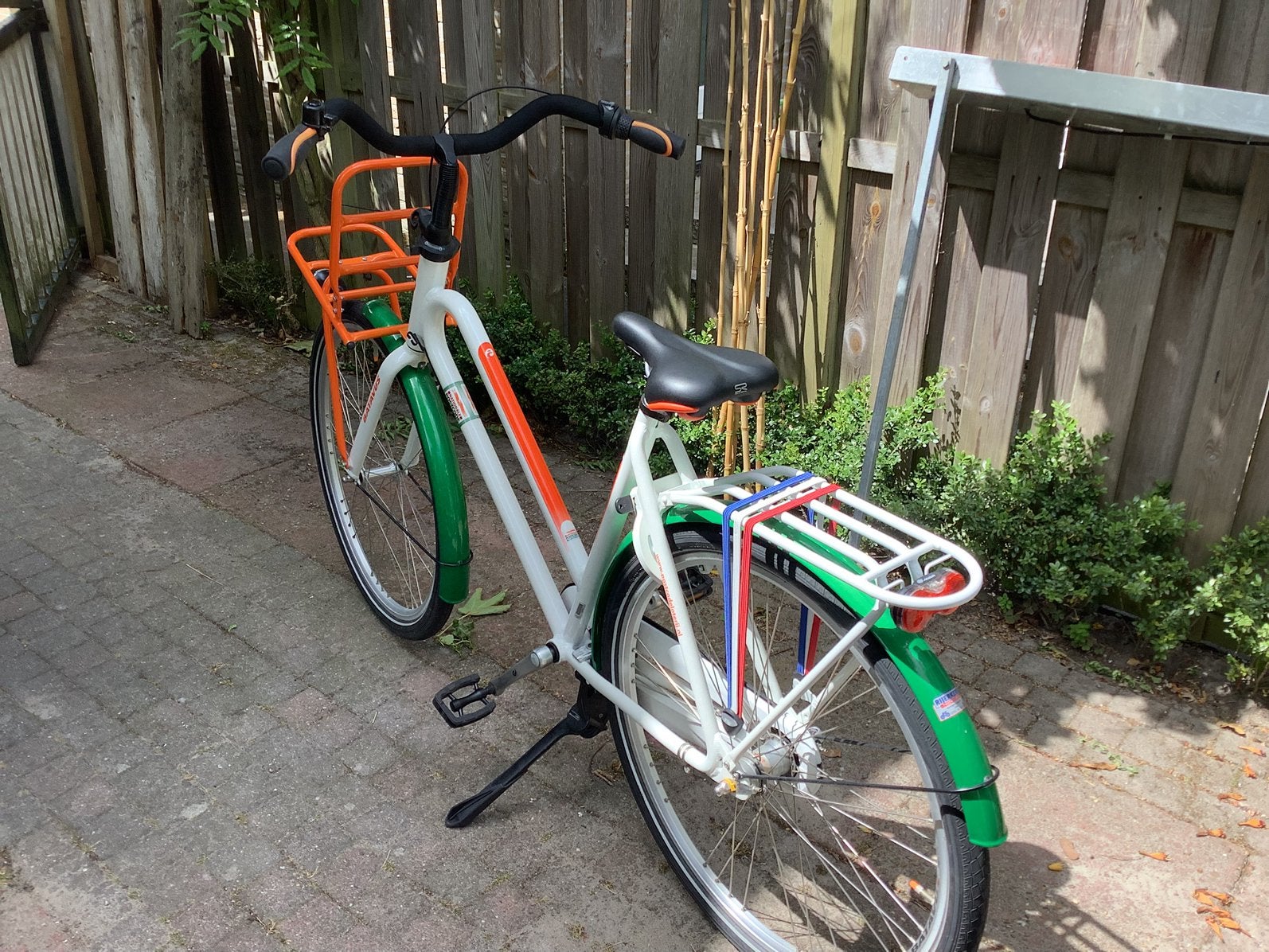 Batavus Bub postcodeloterij uitvoering V3 H 56 cm als nieuw., Ophalen, Terugtraprem, 53 tot 56 cm, Versnellingen