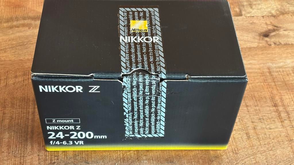 Nikon Nikkor Z 24-200mm f/4-6.3 VR Z-mount lens, Ophalen, Nieuw, Telelens, Zoom