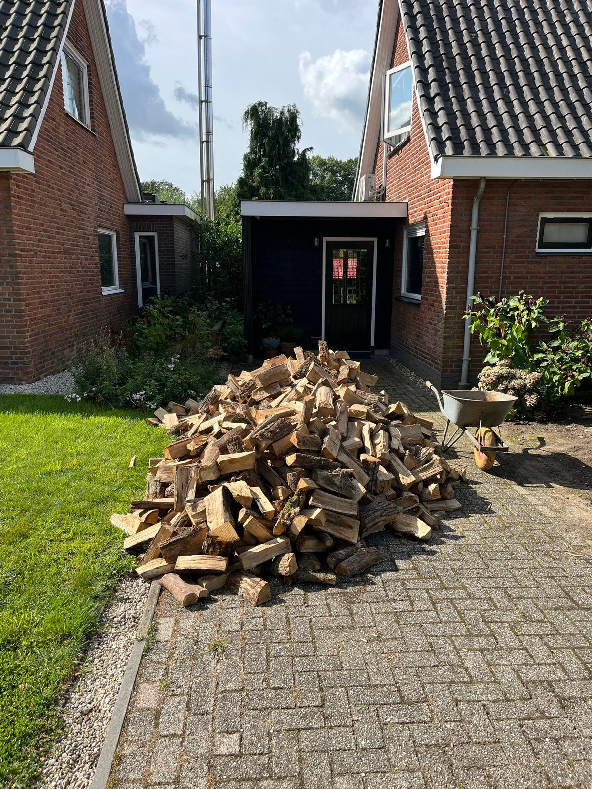 Haardhout droog direct te stoken ZOMERACTIE🪵🔥, Tuin en Terras, Haardhout, Ophalen