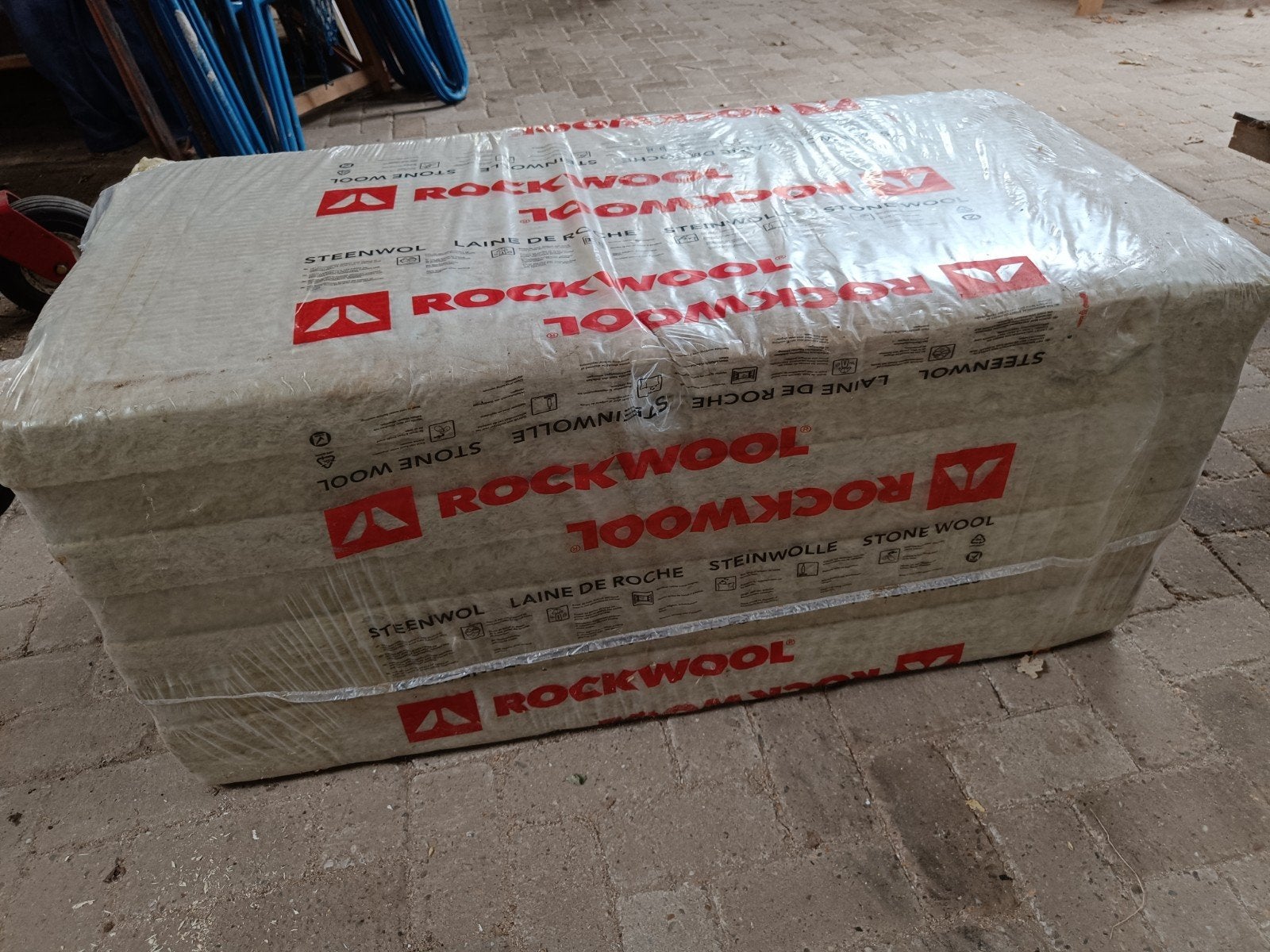 Rocksono Base 70mm 120x60cm Rd=1,85 Rockwool Steenwol 3 pak, Ophalen, Dakisolatie, Nieuw, Steenwol