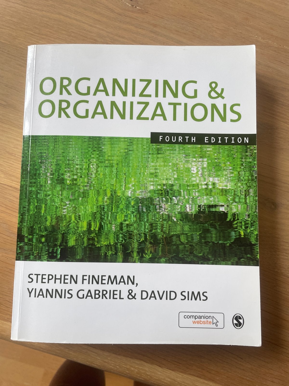 Organizing & Organizations - Stephen Fineman (4e editie), Ophalen of Verzenden, Gamma, Zo goed als nieuw, HBO