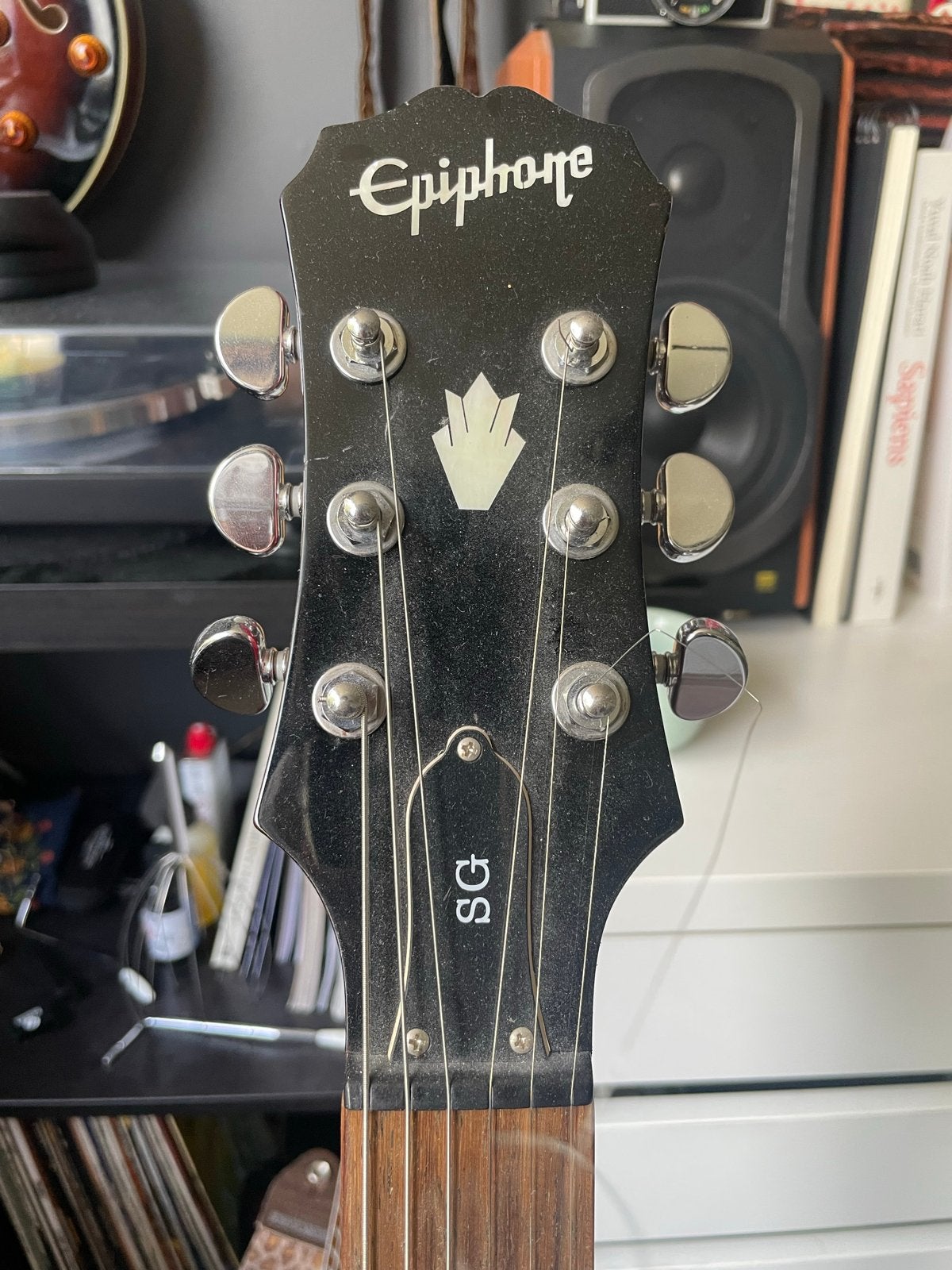 Epiphone SG Standard, Ophalen of Verzenden, Gebruikt, Solid body, Epiphone
