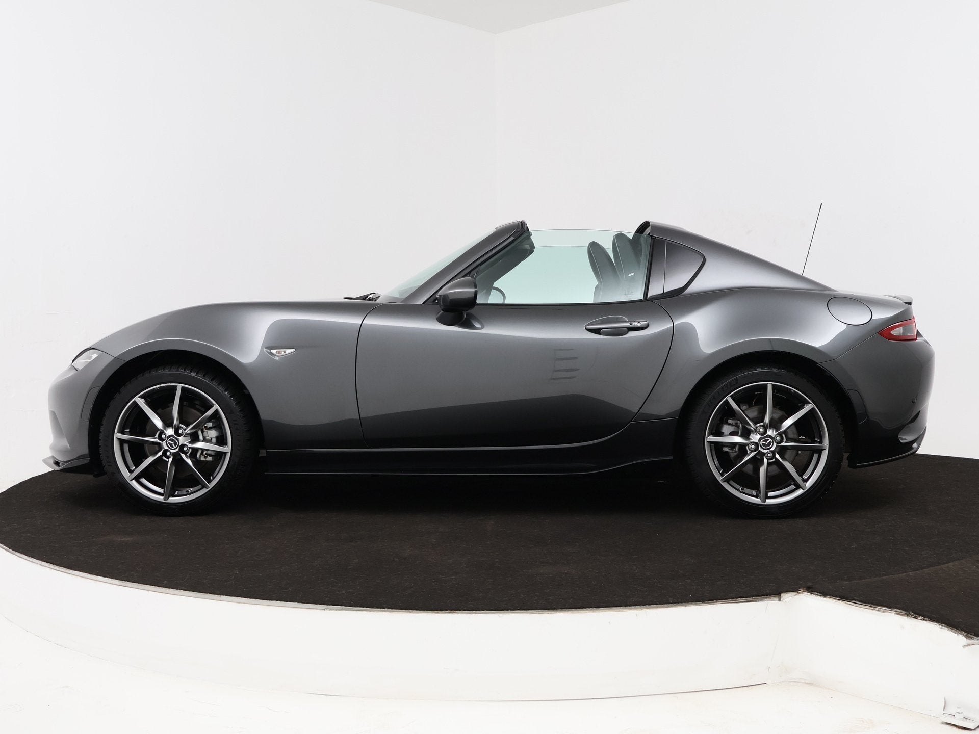 Mazda MX-5 RF 2.0 SkyActiv-G 184 Sportive | Dealer onderhoud, Auto's, Mazda, Achterwielaandrijving, 4 cilinders, Leder en Stof