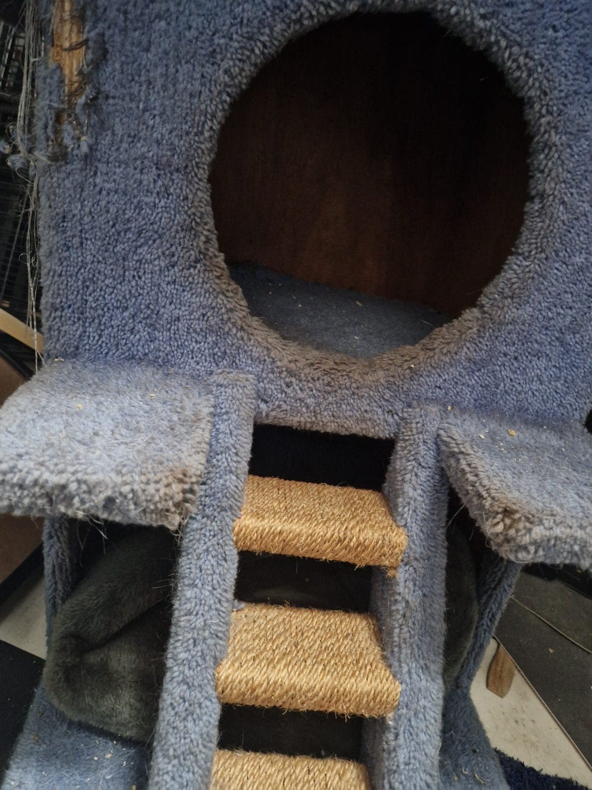 Kattenhuis, Ophalen, Gebruikt, Krabpaal