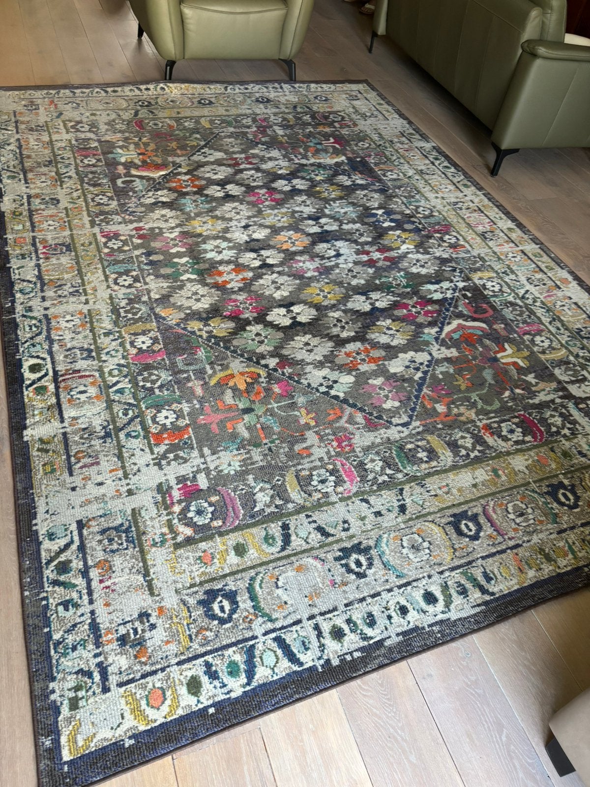Vloerkleed, Ophalen of Verzenden, Zo goed als nieuw, Rechthoekig, 200 cm of meer