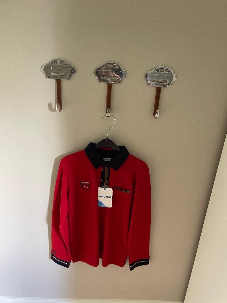 Nieuwe polo rood maat 128 Mayoral, Kinderen en Baby's, Kinderkleding | Maat 128, Ophalen, Mayoral, Nieuw, Shirt of Longsleeve